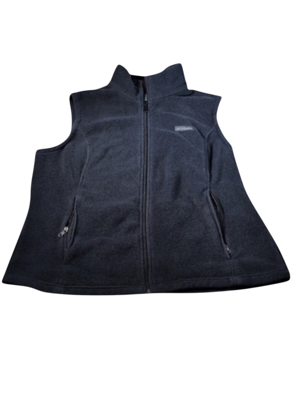 Columbia Benton Springs Black Fleece Vest Size XXL